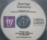 Marriage Testimony DVD