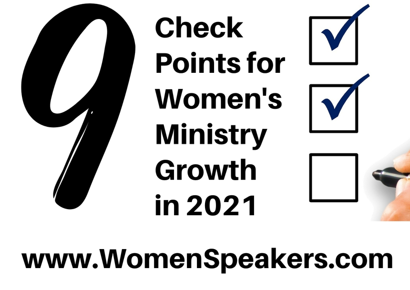 9 Check Points for Women's Ministry Growth in 2021