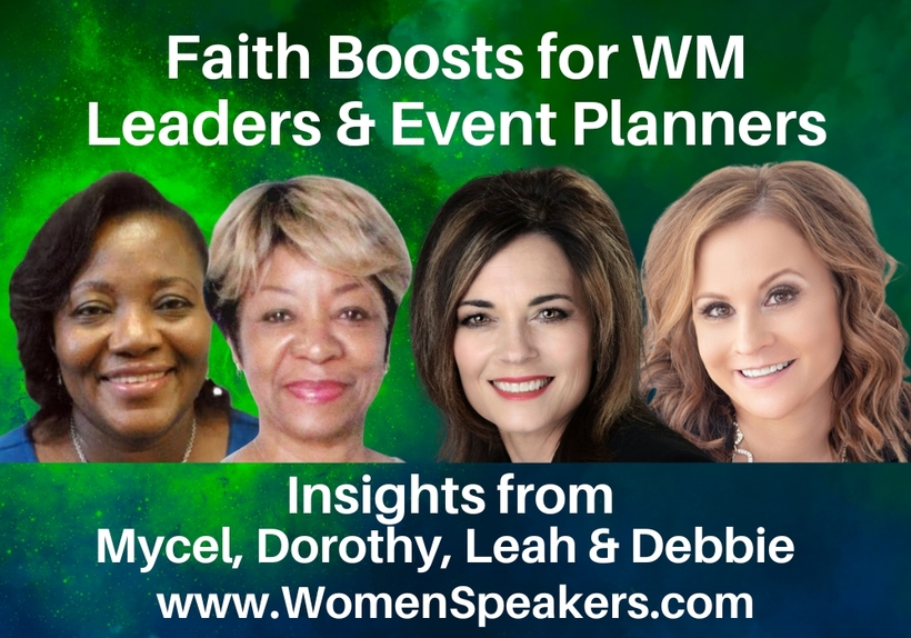 Faith Boosts for WM Leaders & Event Planners